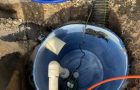 Residential Sump Pump Pit Installation