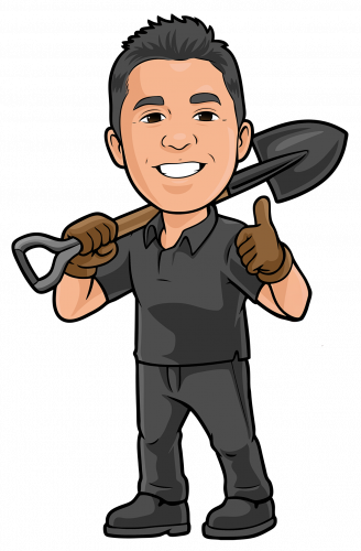 French Drain Guys Character Transparent Bg